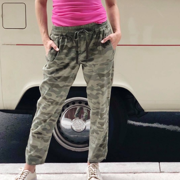 Caslon Track Style Linen Pants Cheap 